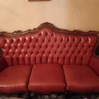 Salotto in pelle