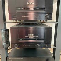 Pre DENON PRA 1500 e ampli mono DENON POA 4400