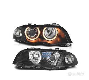 FARI BMW E46 BERLINA 98-01 ANGEL EYES HALOGENO FON