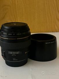 Canon ef 100 1:2 condizioni perfette