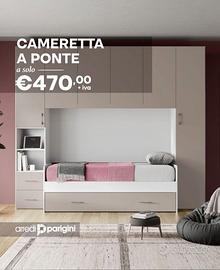 -Cameretta a ponte- RETI A DOGHE INCLUSE
