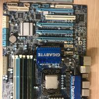 Scheda madre GIGABYTE GA X58A-UD3R+i7 950+12GB RAM