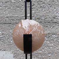 SCULTURA BRUTALISTA LAMPADA