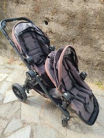 Passeggino gemellare baby jogger city select lux