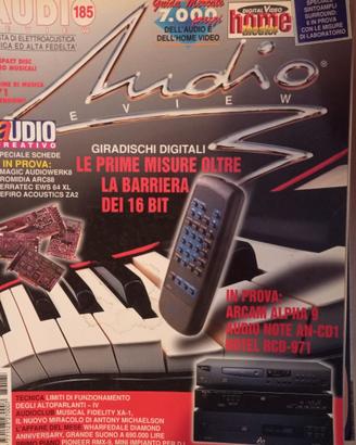 Rivista AUDIO REVIEW n° 185 del 1998