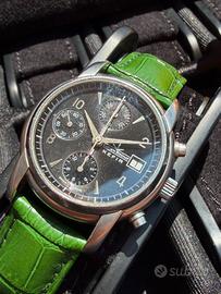 Lucien rochat 7750 Chrono vintage grigio antracite