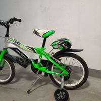 bicicletta bambino kappa 16 pollici