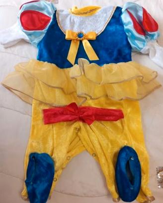 Vestito carnevale bimba BIANCANEVE BABY