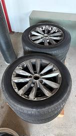 SET COMPLETO CERCHI ORIGINALI AUDI + GOMME
