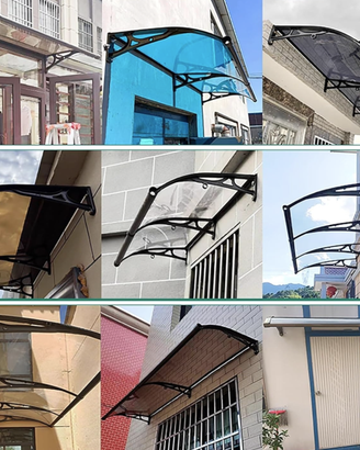 Pensilina Tettoia da esterno 400 x 120 cm