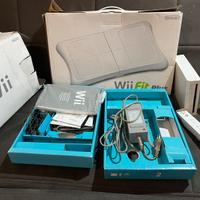 Wii con pedana e giochi vari