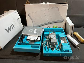 Wii con pedana e giochi vari