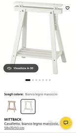 Cavalletto Legno Ikea Mittback