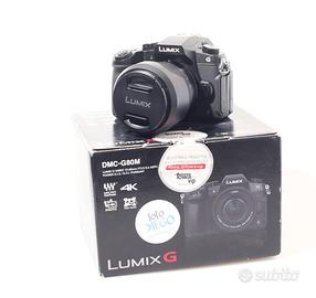 FOTOCAMERA DIGITALE MIRRORLESS PANASONIC G80+12-60
