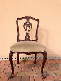 4 Sedie antiche, primi del ‘900, bene di famiglia.