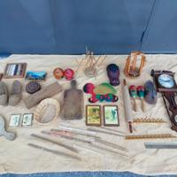 Lotto oggettistica in legno