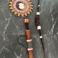 Arco con freccie e specchio