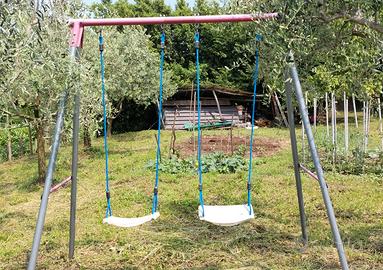 Struttura per due altalee