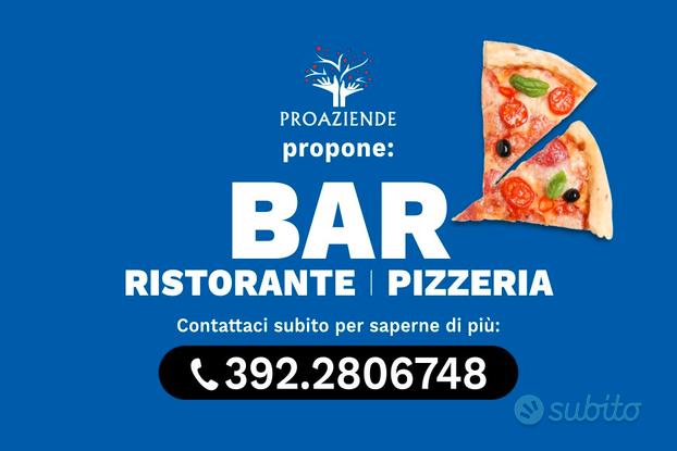 Bar ristorante pizzeria gastronomia Rif. PV025