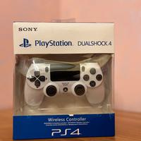 Pad controller ps4 PlayStation 4 bianco