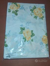 Tovaglia rettangolare 100% Cotone Disegni Rose