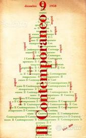 Il contemporaneo - albo n. 9 del dic. 1958