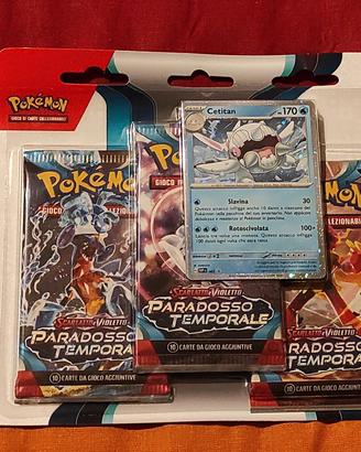 3 Blister Pokémon Scarlatto e Violetto