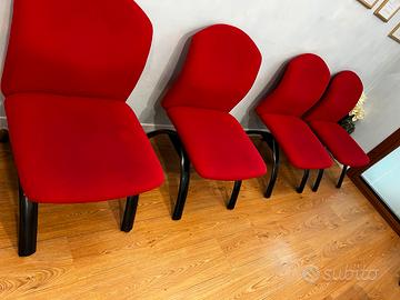 sedie da studio con tavolino