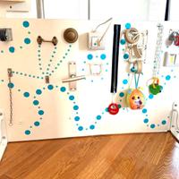 Pannello montessoriano bebè handmade