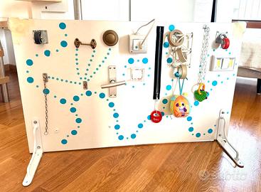 Pannello montessoriano bebè handmade