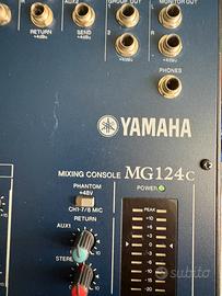 Mixer 12 canali Yamaha MG124c