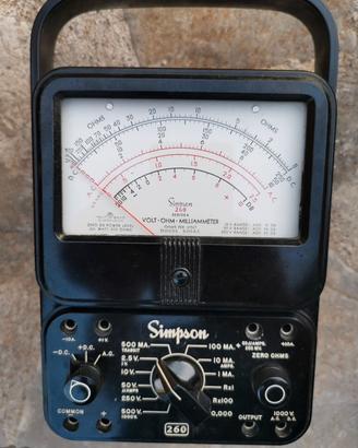 Tester marca simpson vintage TRATTABILE