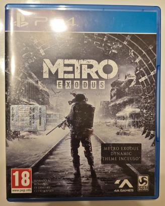 Metro Exodus PS4 PlayStation 4 – PAL ITA