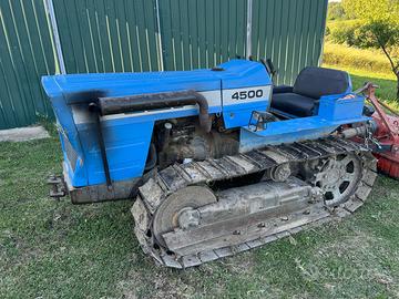 Trattore cingolato Landini 4500 e attrezzi