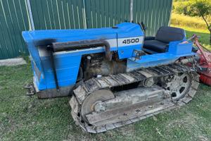 Trattore cingolato Landini 4500 e attrezzi