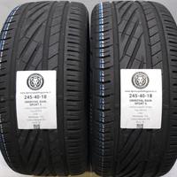 2 GOMME 245 40 18 UNIROYAL A61594