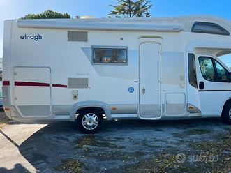 ELNAGH Letto in coda-Garage- Accetto Permute