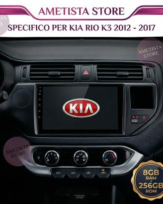 Car Tablet CarPlay 8+256Gb Per Kia Rio K3 2012-201