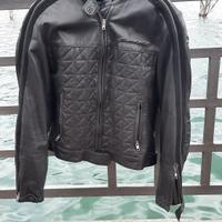 giubbino moto spyke in pelle