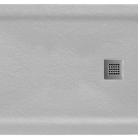 Piatto Doccia 100x80 marmoresina grigio chiaro