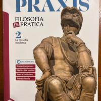 Libro di testo scolastico di filosofia