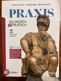 Libro di testo scolastico di filosofia