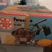 Paiolo elettrico in rame per polenta