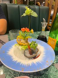 Piatto arredato giapponese