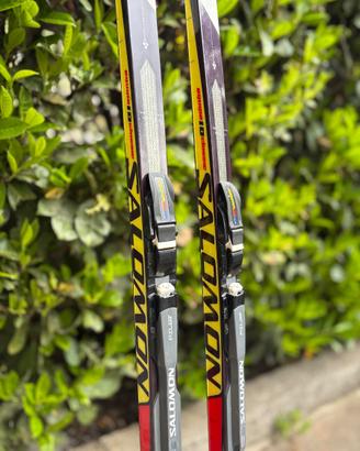 Sci di fondo Salomon Equipe 10 classic + attacchi