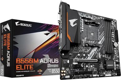 GIGABYTE B550M AORUS ELITE mATX Motherboard fo AMD