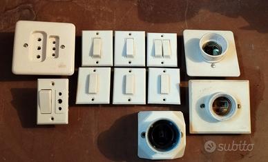 materiale elettrico vintage