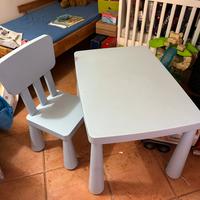 Tavolo con sedia ikea bimbo