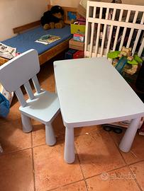 Tavolo con sedia ikea bimbo