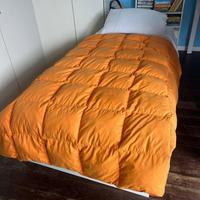 Letto singolo in legno bianco 210x98 con cassetti